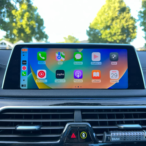 BMW Carplay navigationer.dk