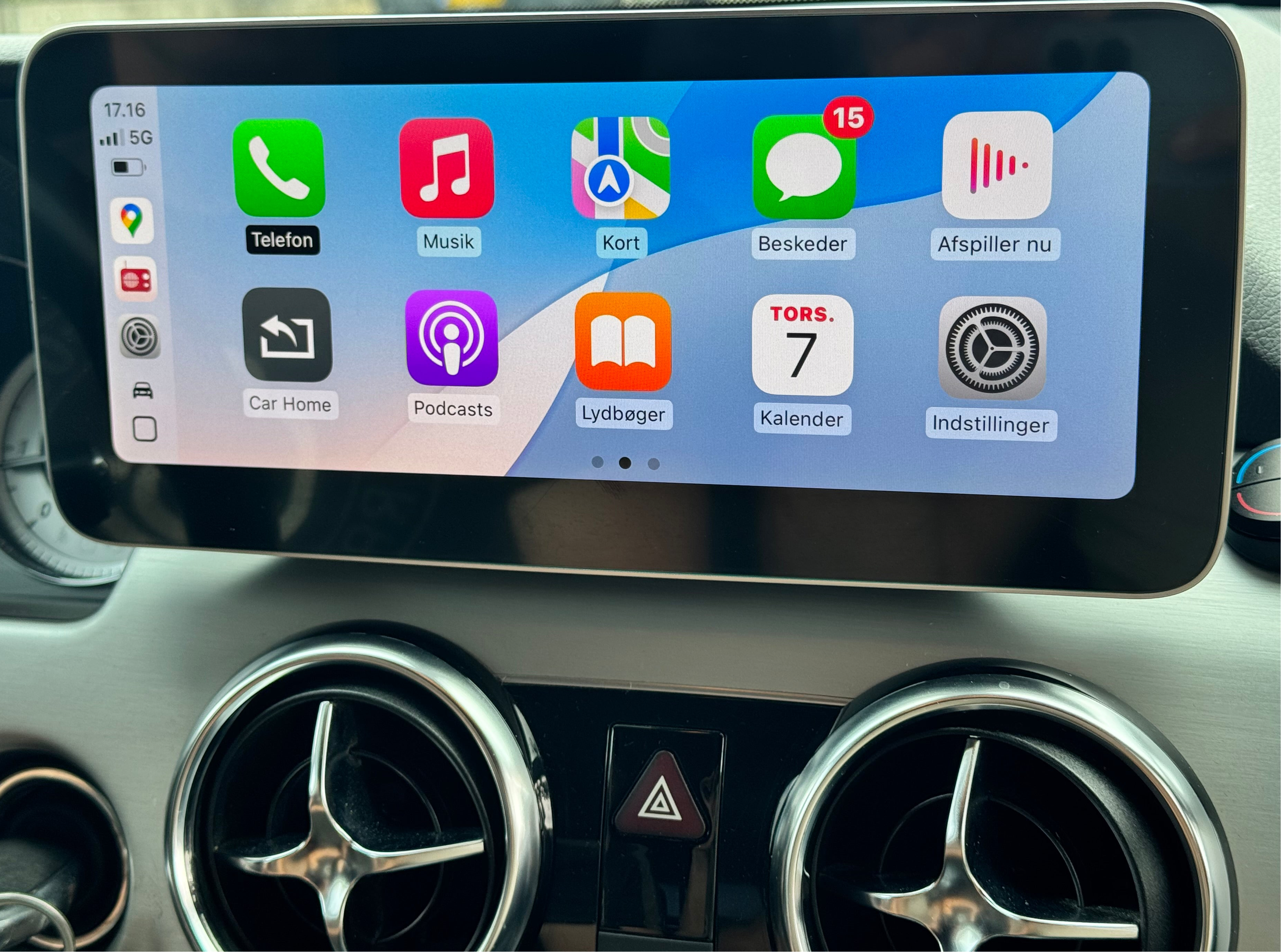 Mercedes WIDE SCREEN SMART SKÆRM