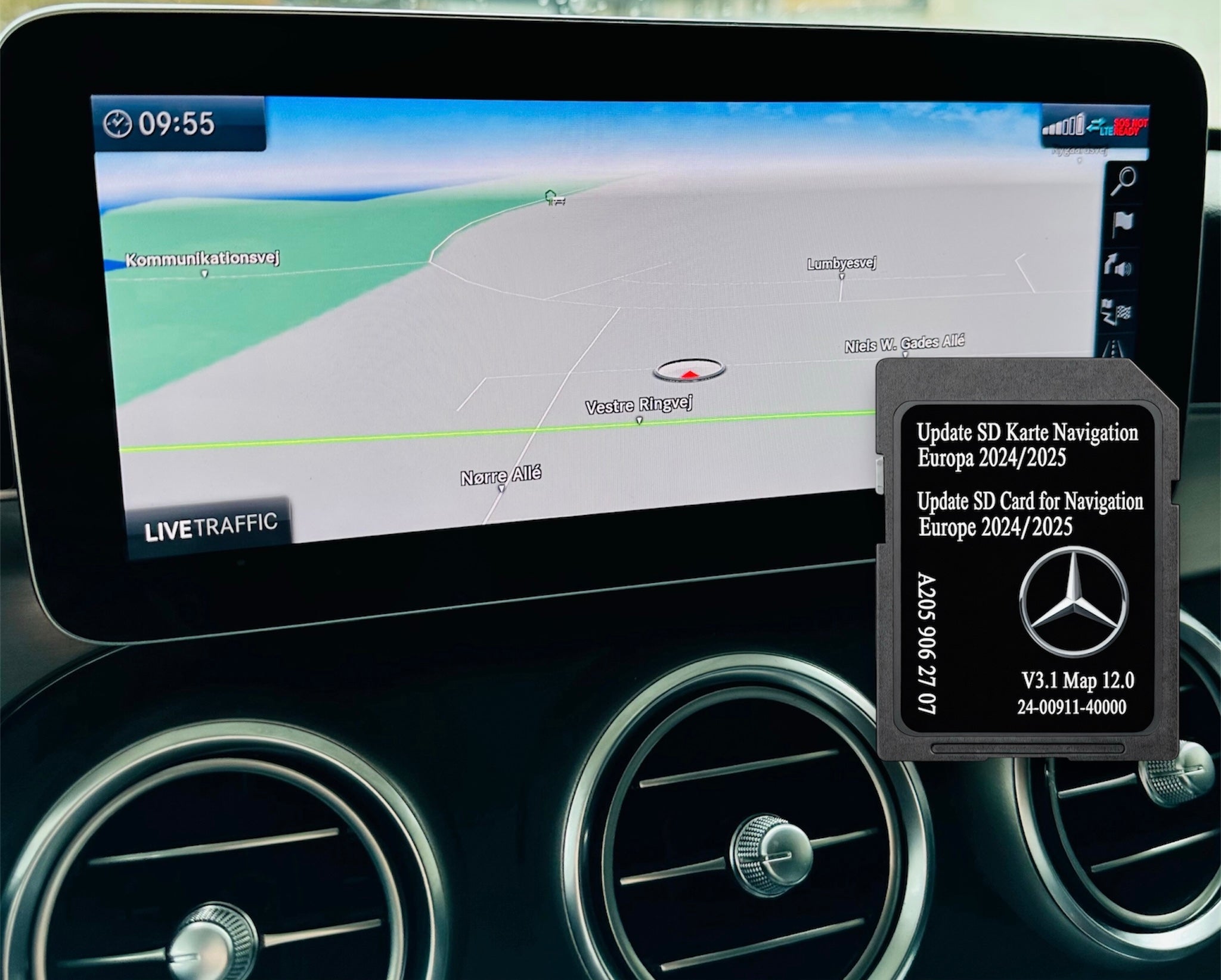 Mercedes NTG 5.5 2024 SD KORT