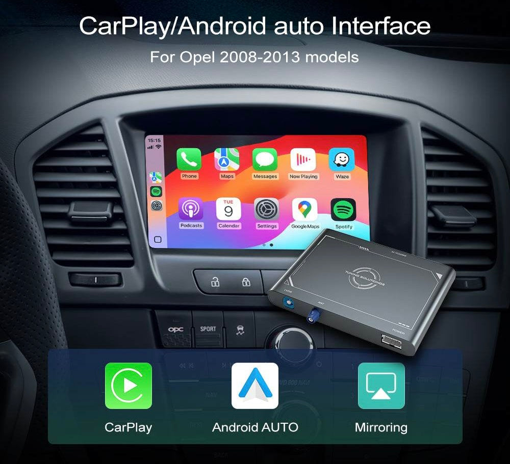 Opel Apple CarPlay & Android Auto Modul