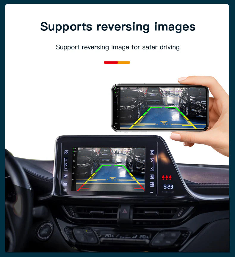 Trådløst CarPlay & Android Auto-interface modul til Toyota Touch2 & Entune 2.0