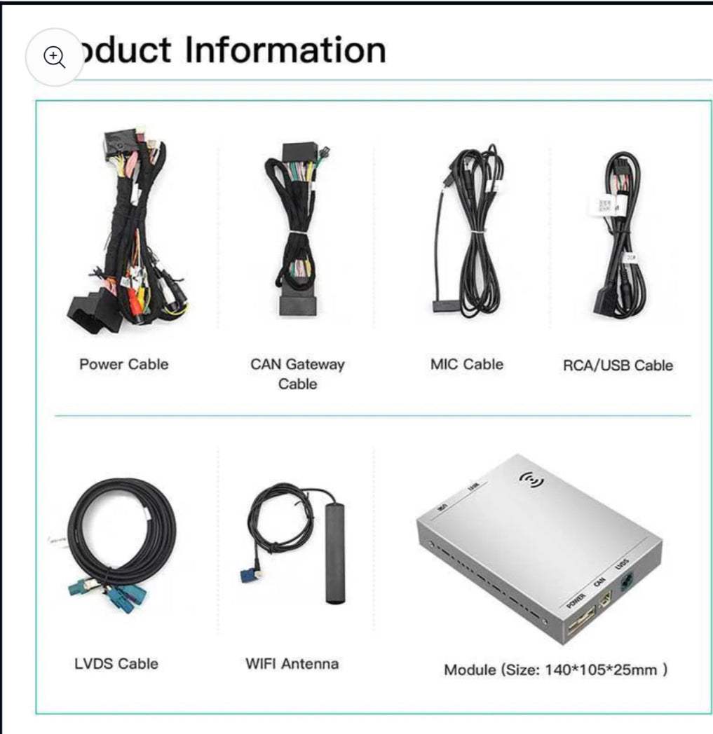 BMW Apple CarPlay & Android Auto modul