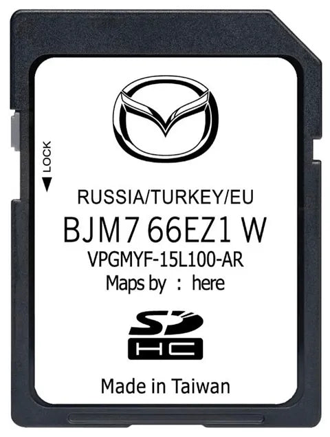 Mazda Connect Skyactive Sdkort 2023