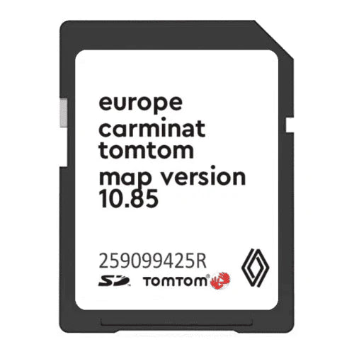Renault Carminat TomTom Europa 2022/2023 Kort
