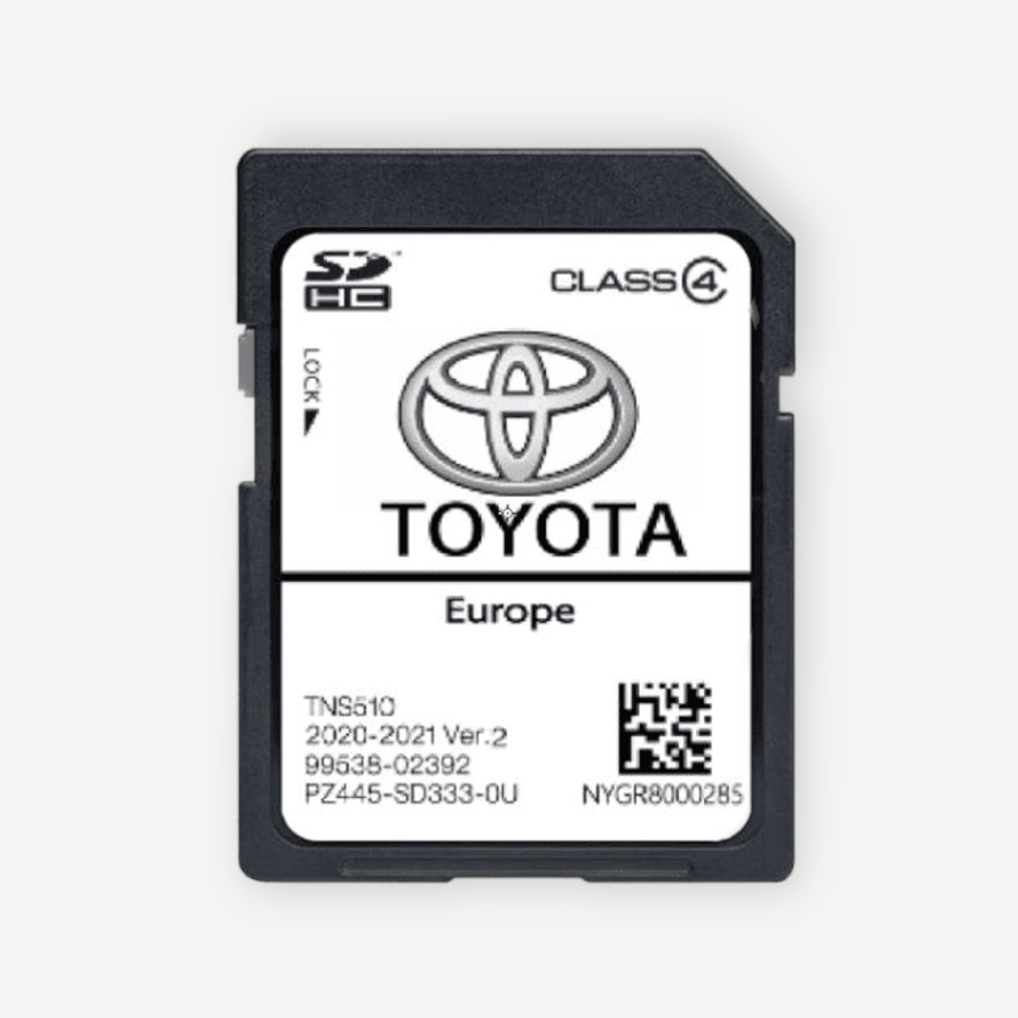 Toyota TNS510 2020-2021 V2 Europa Kort